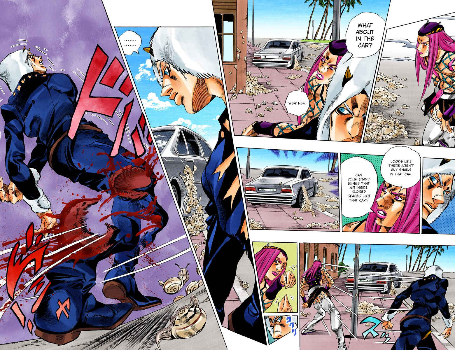 Page 10 Chapter 133 JoJos Bizarre Adventure, Part 6: Stone Ocean (Official Colored)