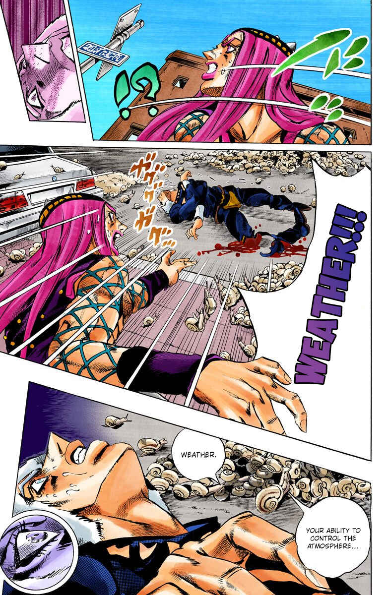 Page 12 Chapter 133 JoJos Bizarre Adventure, Part 6: Stone Ocean (Official Colored)