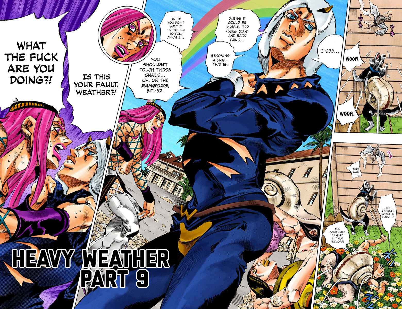 Page 2 Chapter 133 JoJos Bizarre Adventure, Part 6: Stone Ocean (Official Colored)