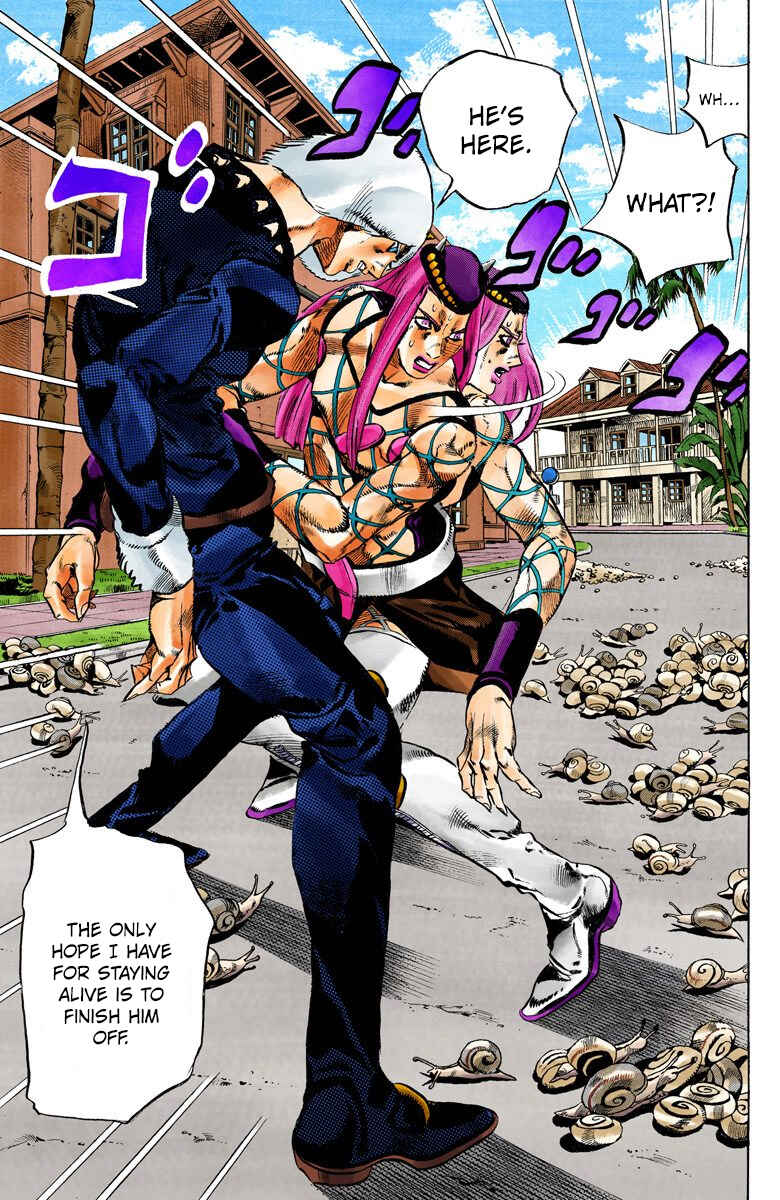 Page 5 Chapter 133 JoJos Bizarre Adventure, Part 6: Stone Ocean (Official Colored)