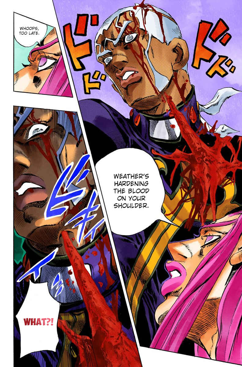 Page 15 Chapter 135 JoJos Bizarre Adventure, Part 6: Stone Ocean (Official Colored)