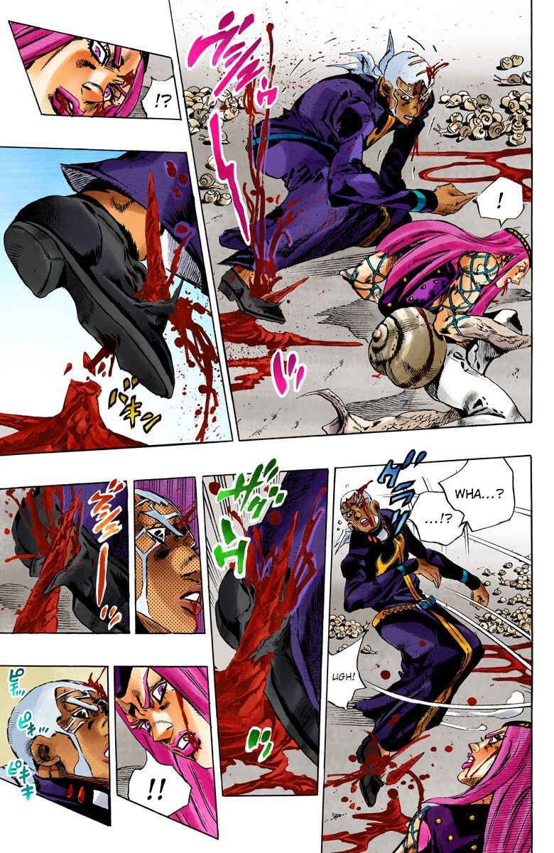 Page 7 Chapter 135 JoJos Bizarre Adventure, Part 6: Stone Ocean (Official Colored)