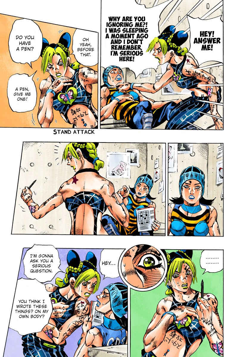 Page 11 Chapter 97 JoJos Bizarre Adventure, Part 6: Stone Ocean (Official Colored)