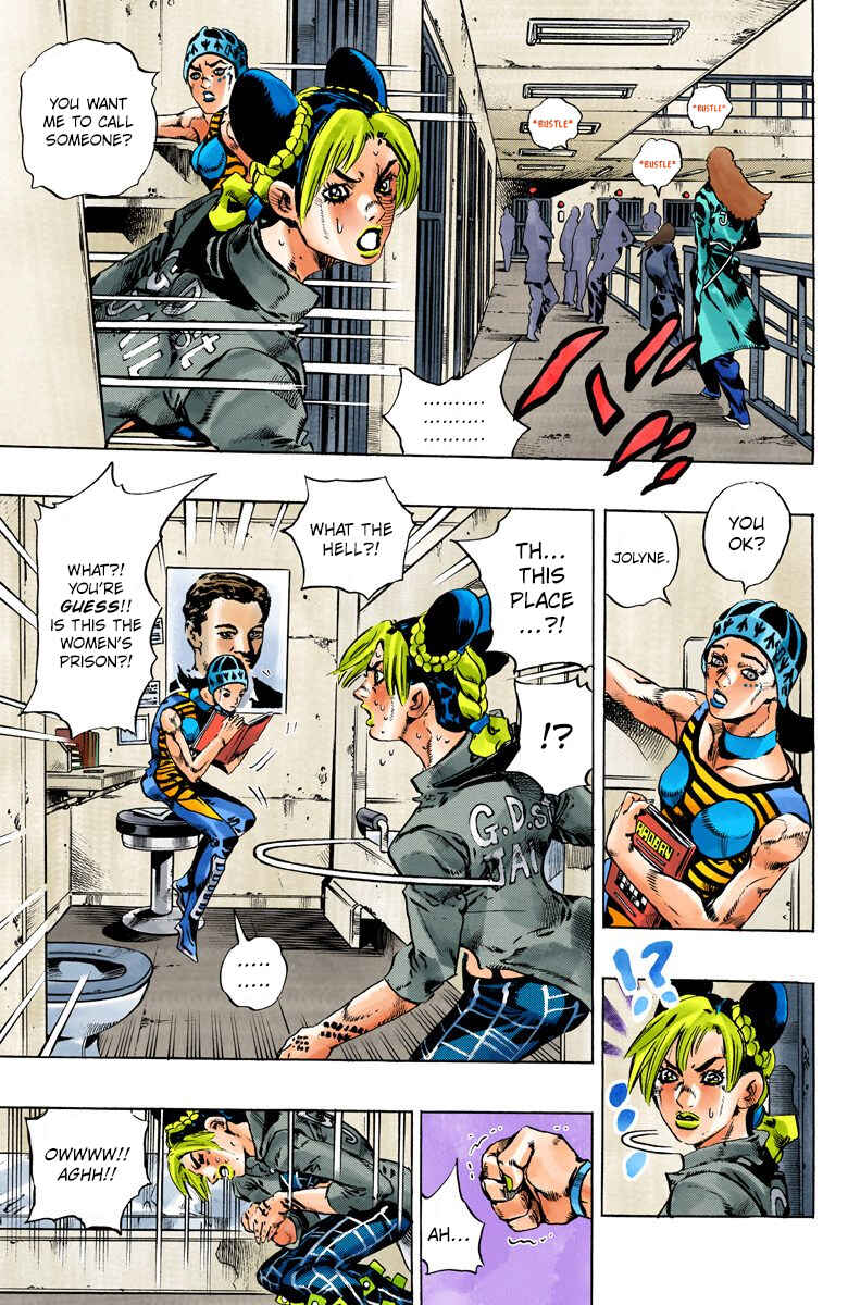 Page 7 Chapter 97 JoJos Bizarre Adventure, Part 6: Stone Ocean (Official Colored)