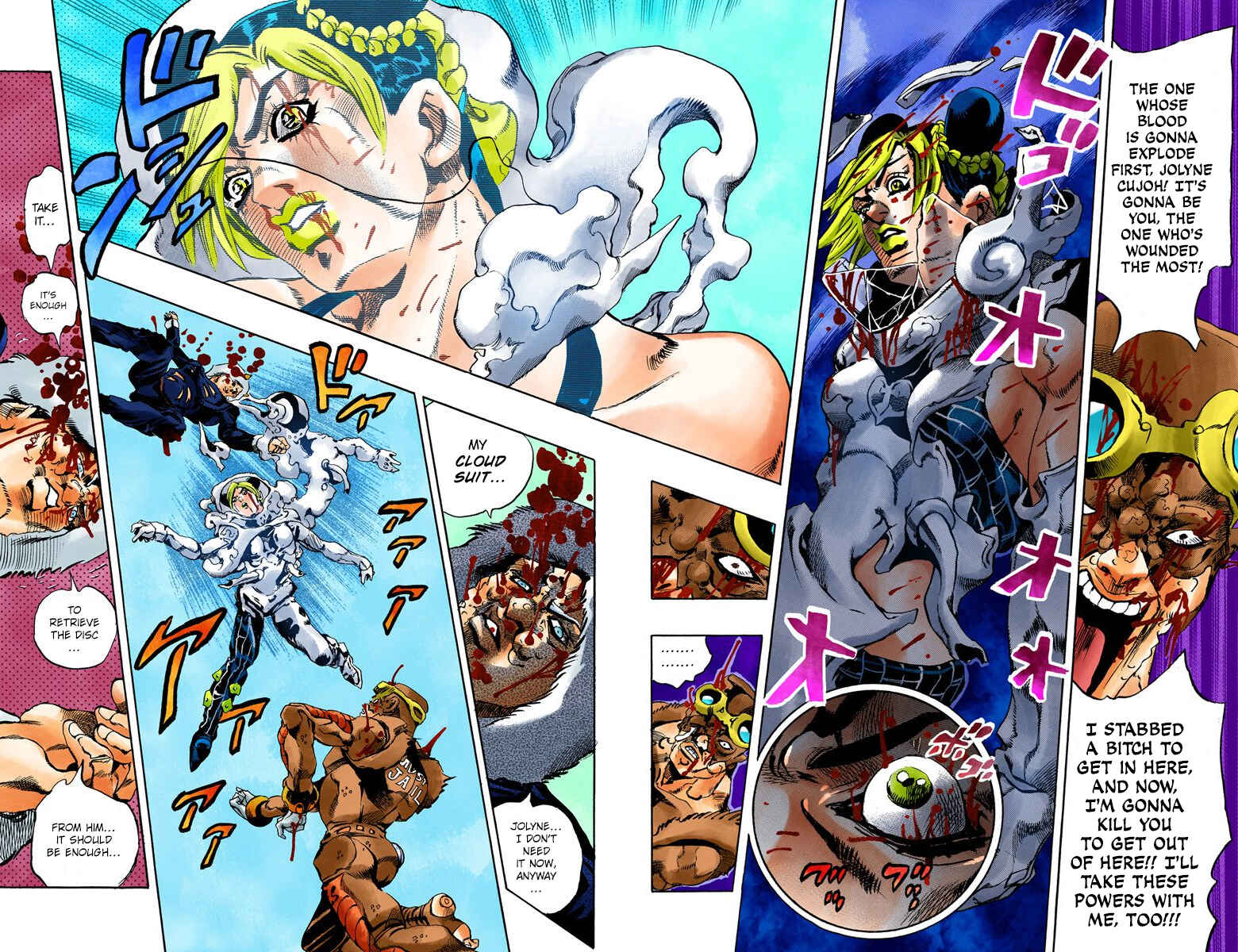 Page 14 Chapter 46 JoJos Bizarre Adventure, Part 6: Stone Ocean (Official Colored)