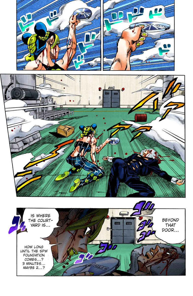 Page 19 Chapter 46 JoJos Bizarre Adventure, Part 6: Stone Ocean (Official Colored)