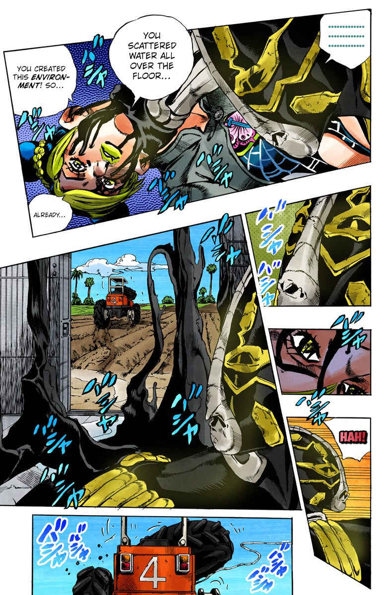 Page 8 Chapter 32 JoJos Bizarre Adventure, Part 6: Stone Ocean (Official Colored)