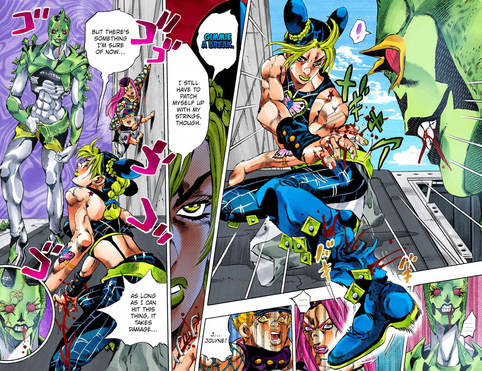 Page 15 Chapter 141 JoJos Bizarre Adventure, Part 6: Stone Ocean (Official Colored)