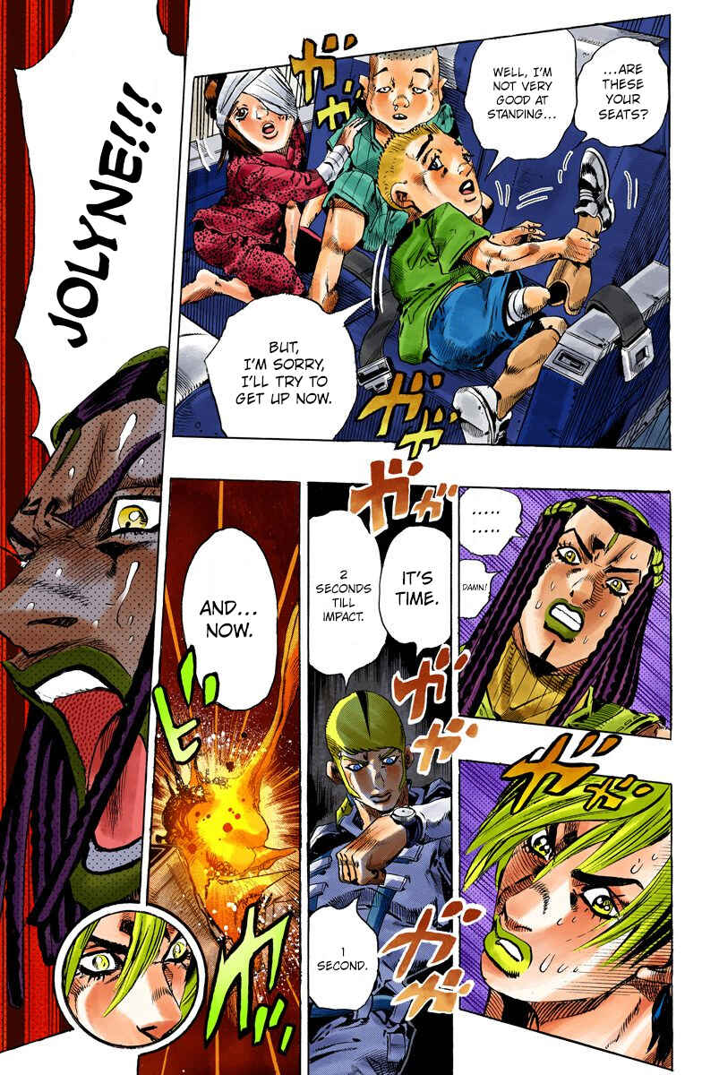 Page 11 Chapter 123 JoJos Bizarre Adventure, Part 6: Stone Ocean (Official Colored)