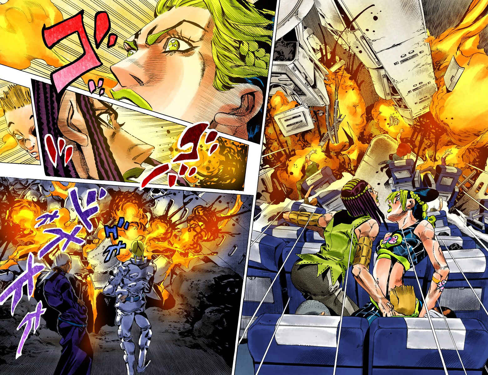 Page 12 Chapter 123 JoJos Bizarre Adventure, Part 6: Stone Ocean (Official Colored)