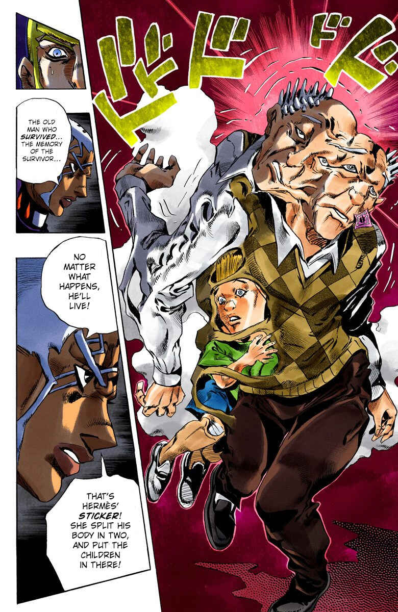 Page 15 Chapter 123 JoJos Bizarre Adventure, Part 6: Stone Ocean (Official Colored)
