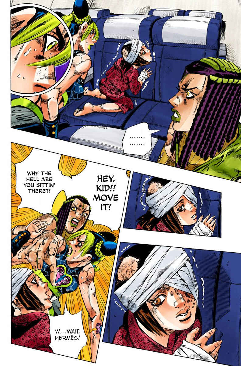 Page 6 Chapter 123 JoJos Bizarre Adventure, Part 6: Stone Ocean (Official Colored)
