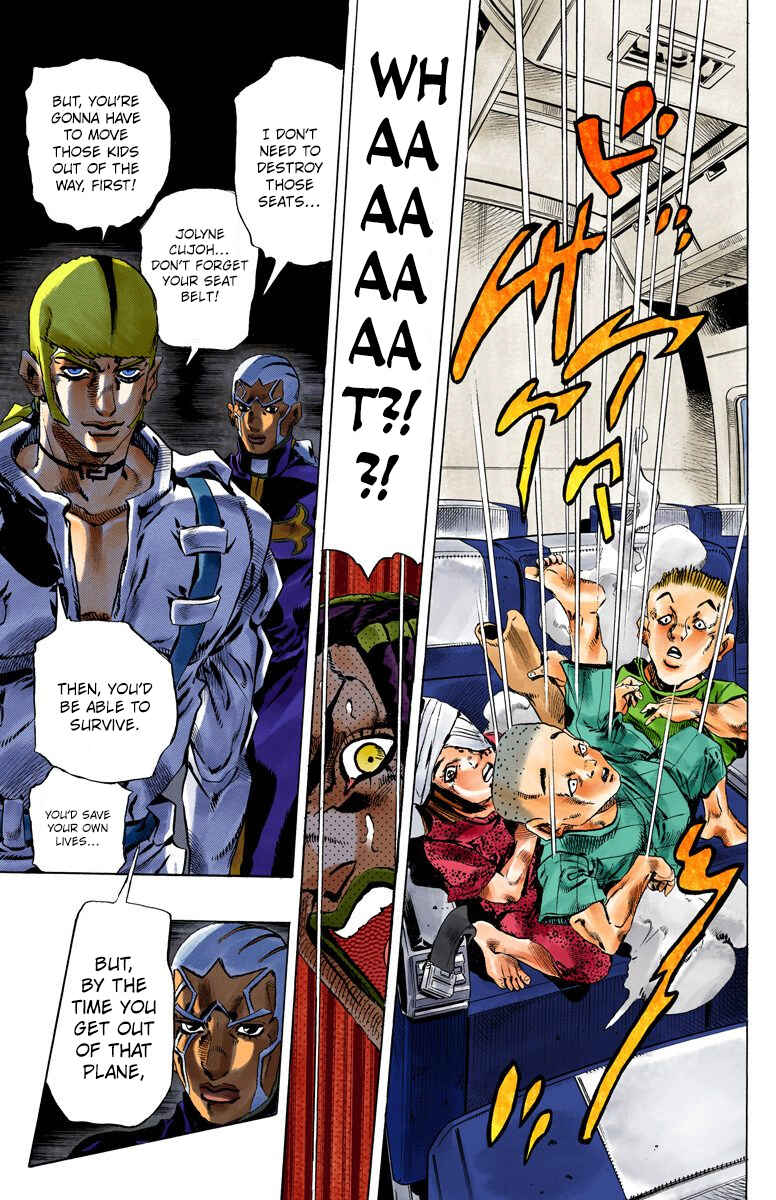Page 9 Chapter 123 JoJos Bizarre Adventure, Part 6: Stone Ocean (Official Colored)