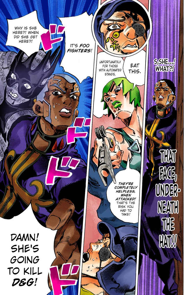 Page 13 Chapter 84 JoJos Bizarre Adventure, Part 6: Stone Ocean (Official Colored)