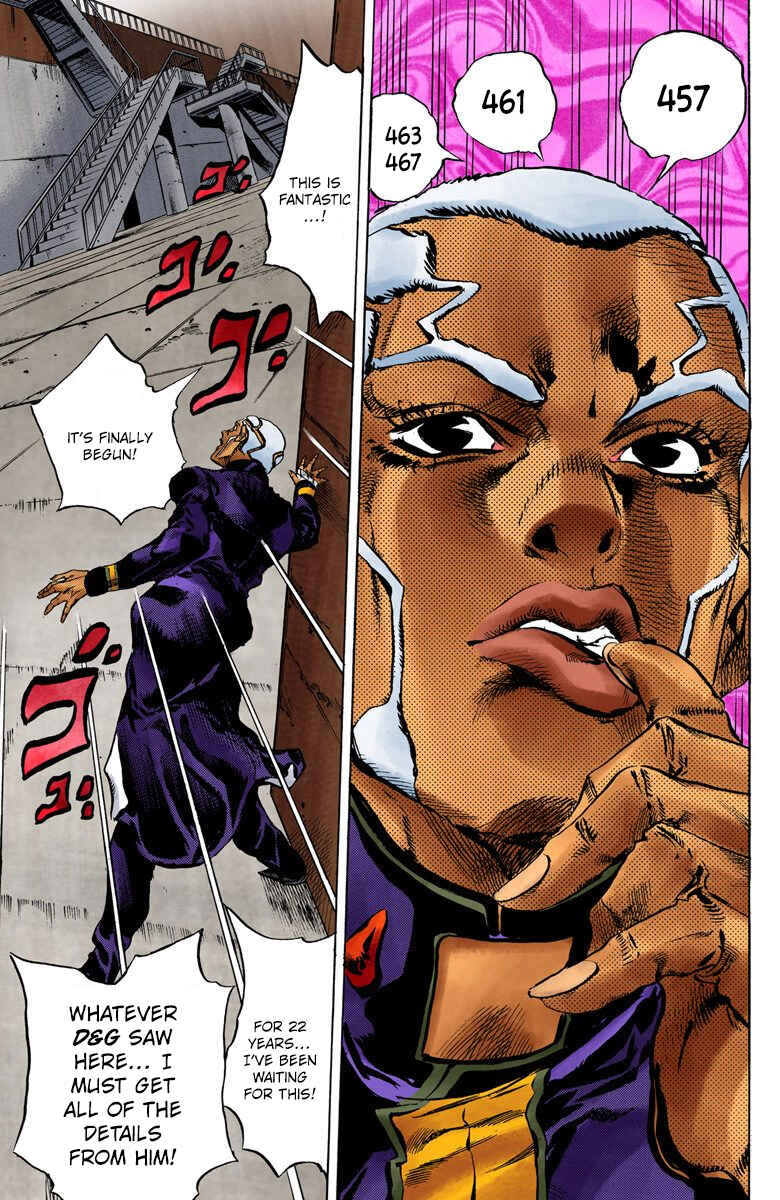 Page 5 Chapter 84 JoJos Bizarre Adventure, Part 6: Stone Ocean (Official Colored)