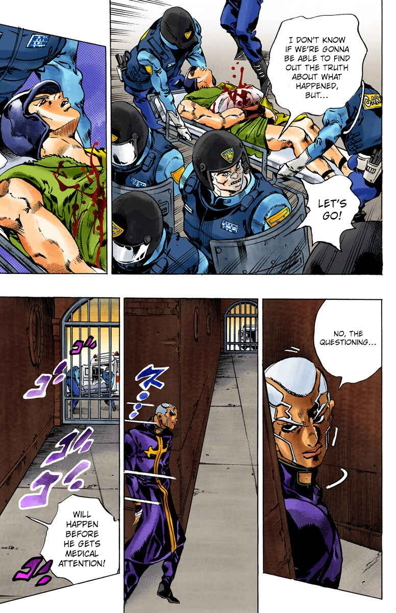 Page 9 Chapter 84 JoJos Bizarre Adventure, Part 6: Stone Ocean (Official Colored)