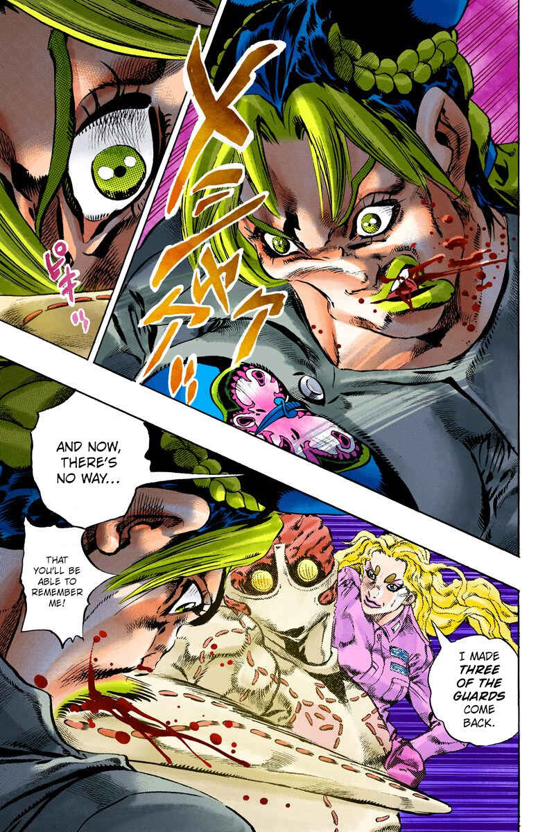 Page 11 Chapter 101 JoJos Bizarre Adventure, Part 6: Stone Ocean (Official Colored)