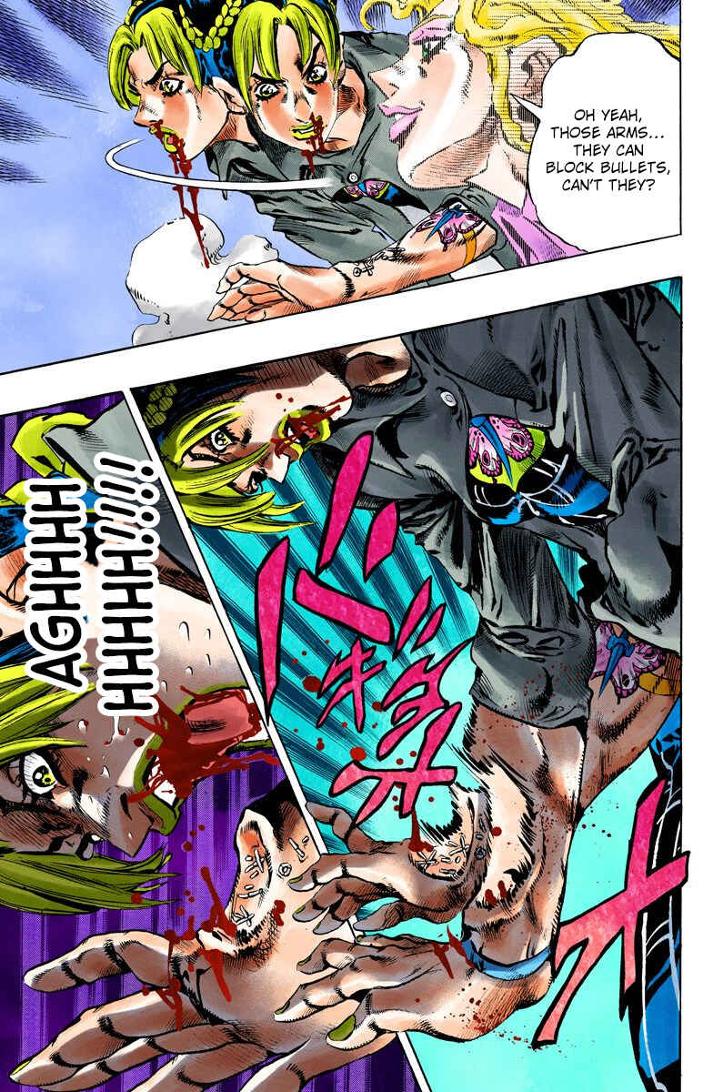 Page 13 Chapter 101 JoJos Bizarre Adventure, Part 6: Stone Ocean (Official Colored)