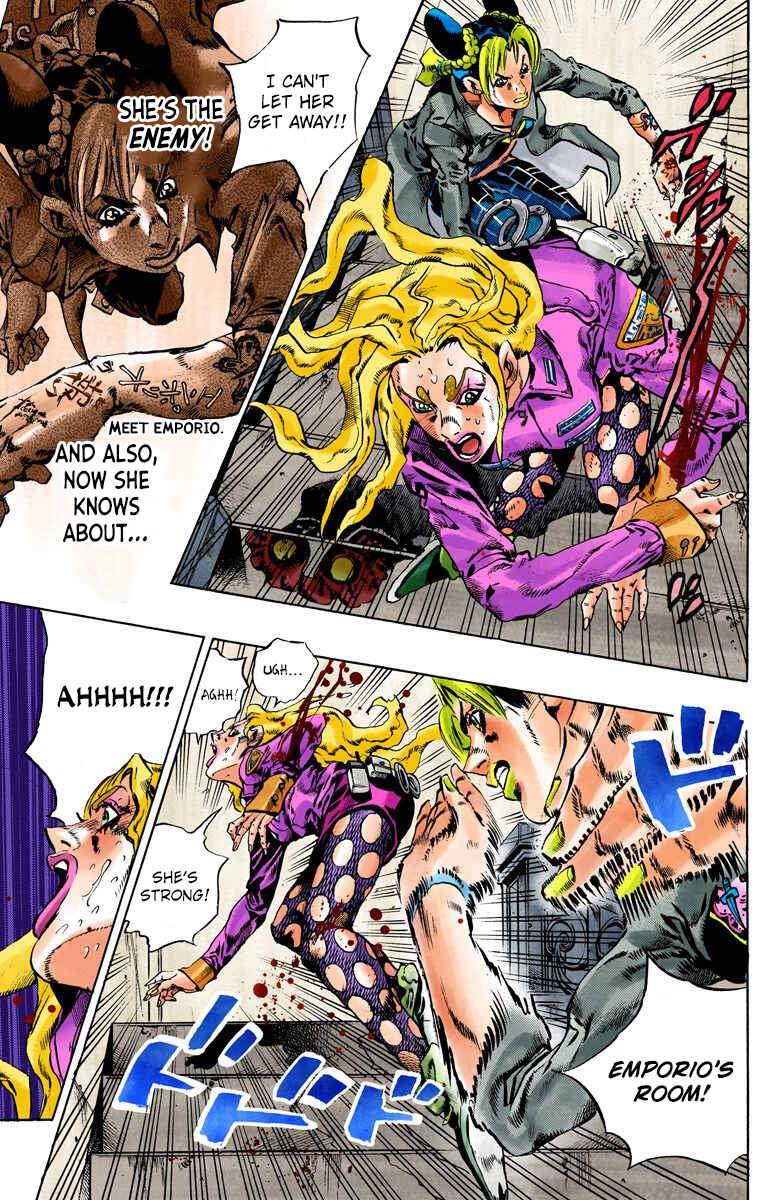 Page 7 Chapter 101 JoJos Bizarre Adventure, Part 6: Stone Ocean (Official Colored)