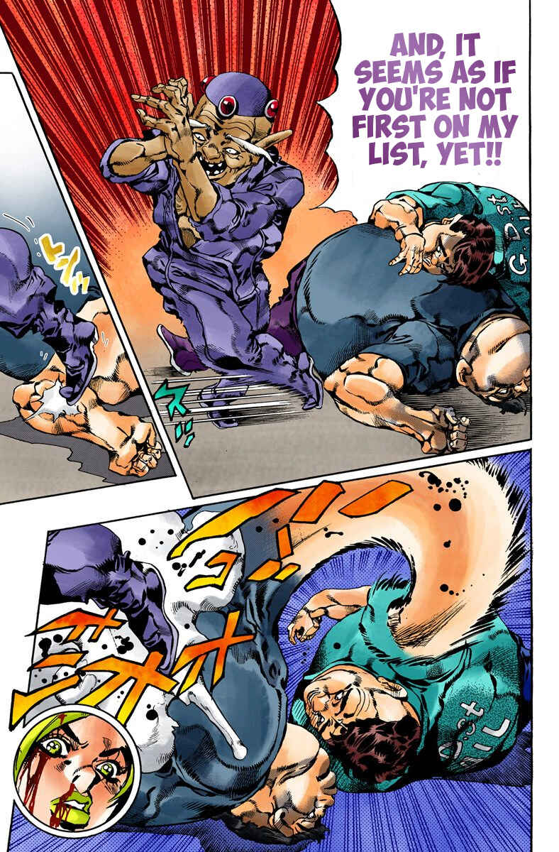Page 8 Chapter 67 JoJos Bizarre Adventure, Part 6: Stone Ocean (Official Colored)