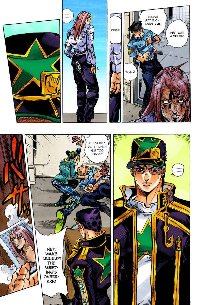 Page 7 Chapter 12 JoJos Bizarre Adventure, Part 6: Stone Ocean (Official Colored)