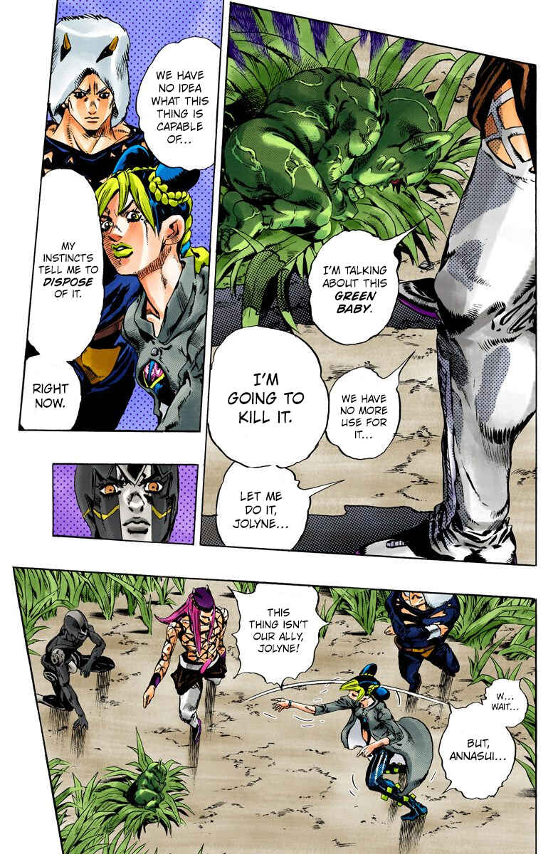 Page 11 Chapter 92 JoJos Bizarre Adventure, Part 6: Stone Ocean (Official Colored)
