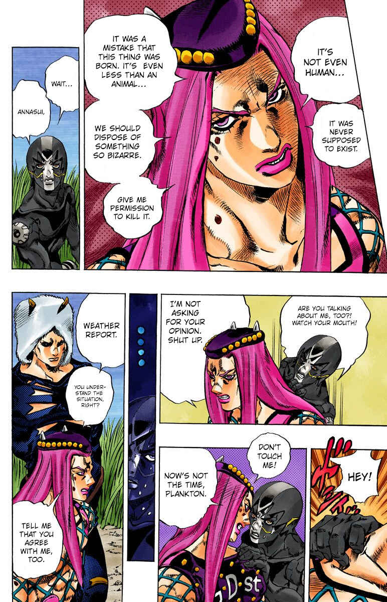 Page 12 Chapter 92 JoJos Bizarre Adventure, Part 6: Stone Ocean (Official Colored)