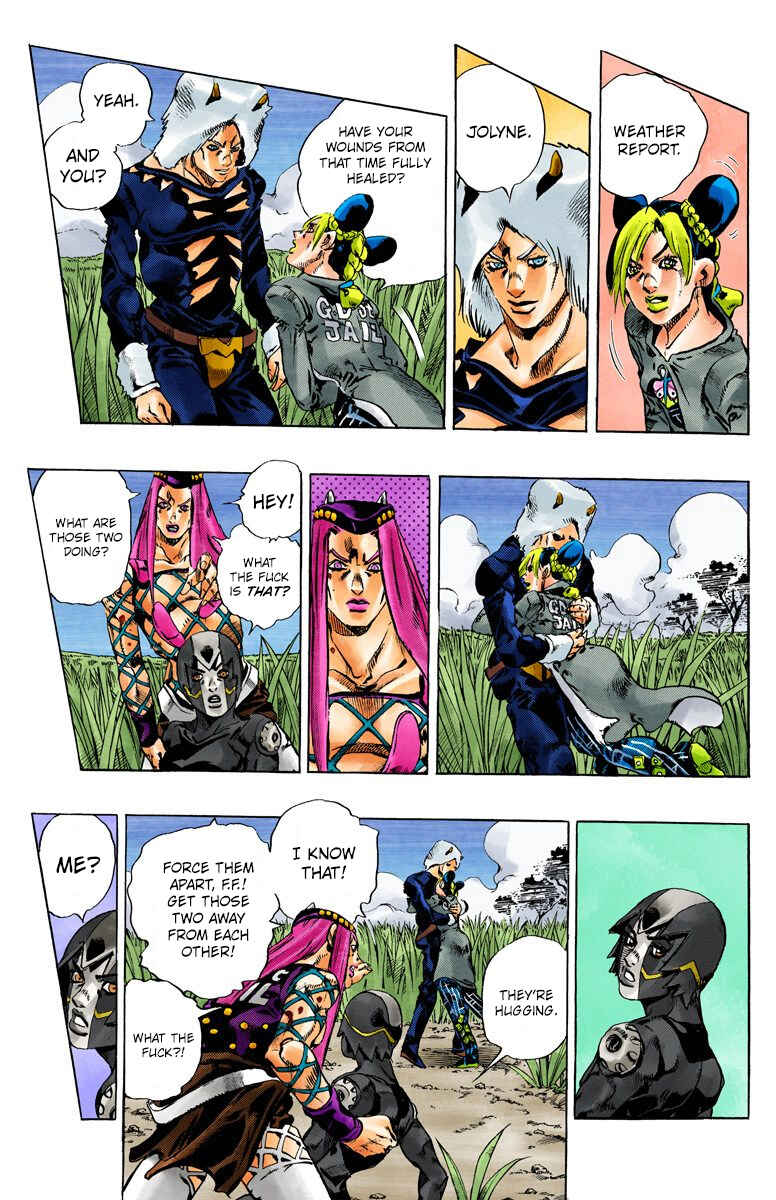 Page 9 Chapter 92 JoJos Bizarre Adventure, Part 6: Stone Ocean (Official Colored)