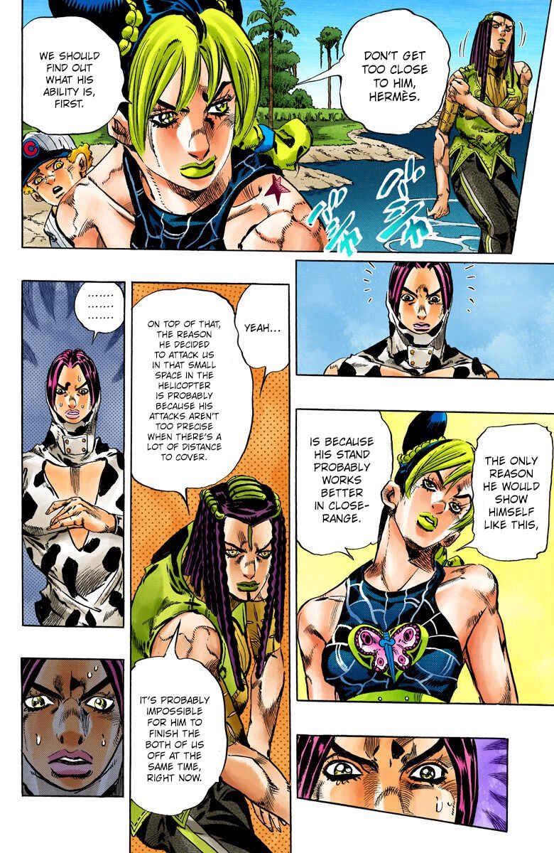 Page 3 Chapter 114 JoJos Bizarre Adventure, Part 6: Stone Ocean (Official Colored)