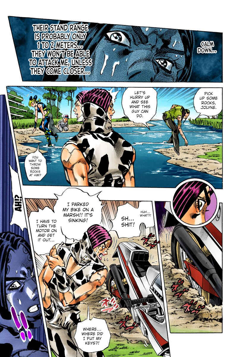 Page 4 Chapter 114 JoJos Bizarre Adventure, Part 6: Stone Ocean (Official Colored)