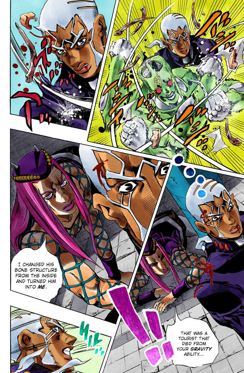 Page 10 Chapter 145 JoJos Bizarre Adventure, Part 6: Stone Ocean (Official Colored)