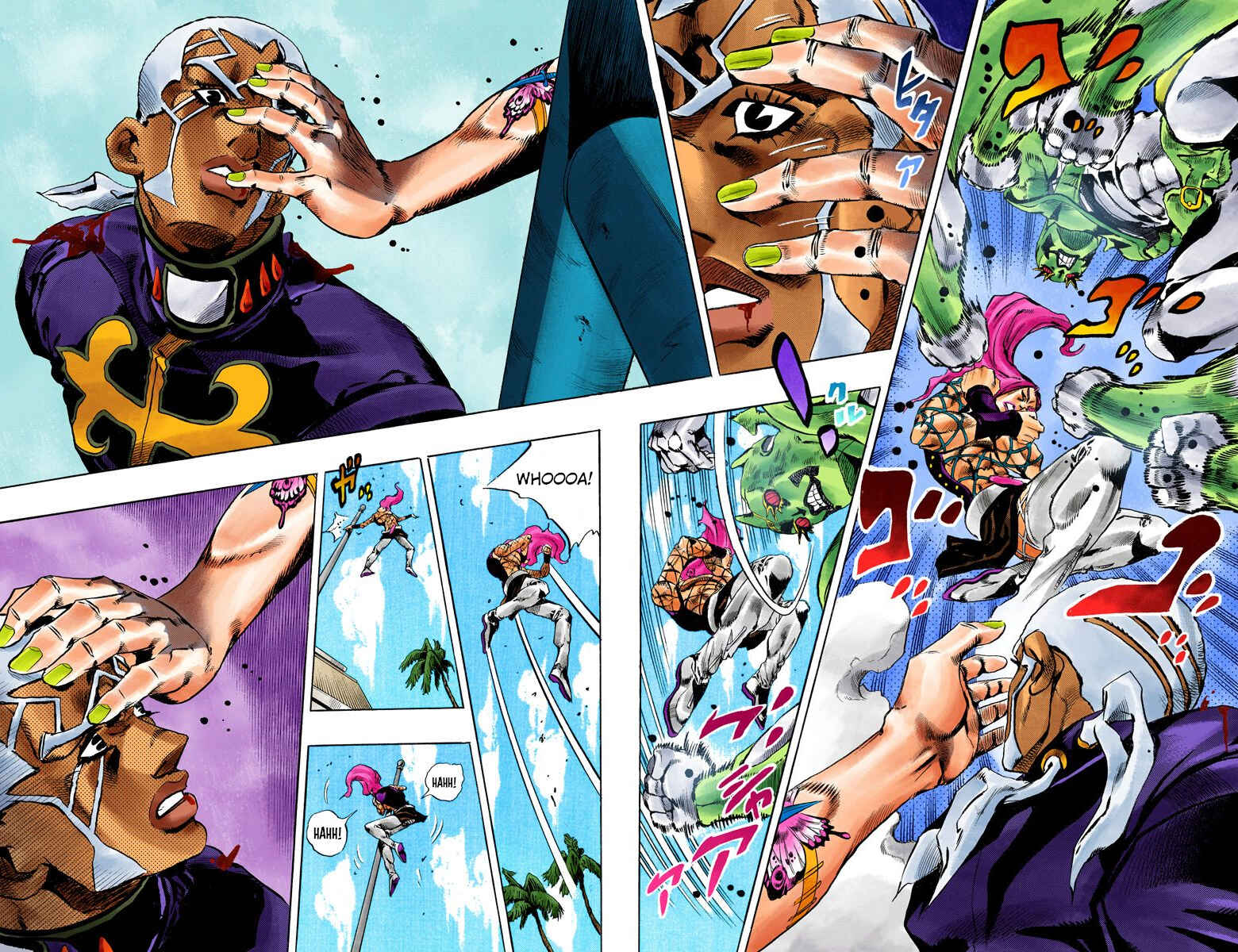 Page 14 Chapter 145 JoJos Bizarre Adventure, Part 6: Stone Ocean (Official Colored)