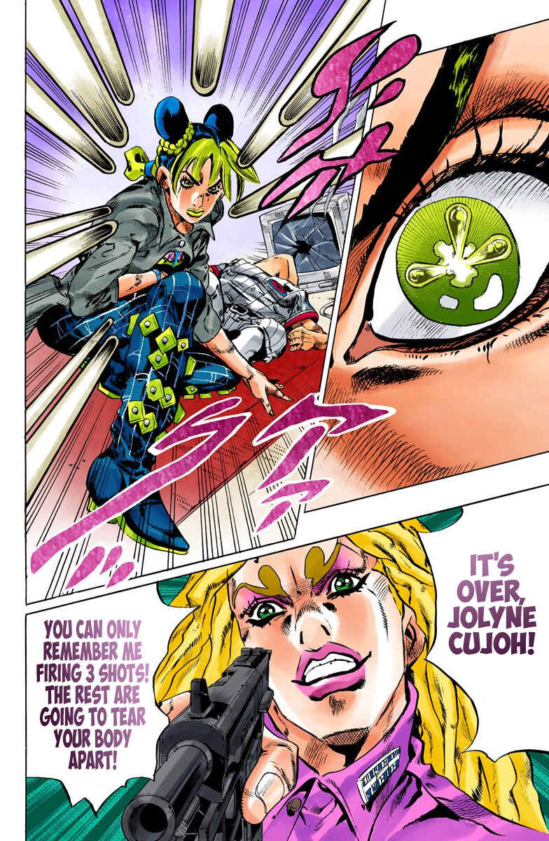 Page 14 Chapter 100 JoJos Bizarre Adventure, Part 6: Stone Ocean (Official Colored)