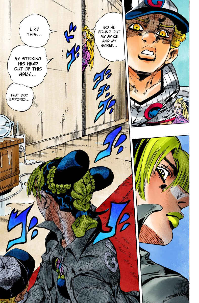 Page 7 Chapter 100 JoJos Bizarre Adventure, Part 6: Stone Ocean (Official Colored)