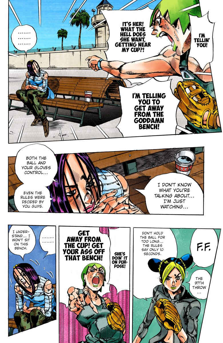 Page 11 Chapter 35 JoJos Bizarre Adventure, Part 6: Stone Ocean (Official Colored)