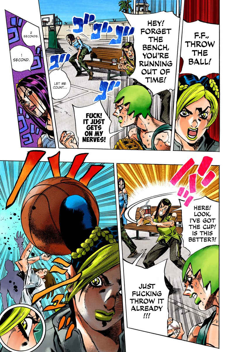 Page 12 Chapter 35 JoJos Bizarre Adventure, Part 6: Stone Ocean (Official Colored)