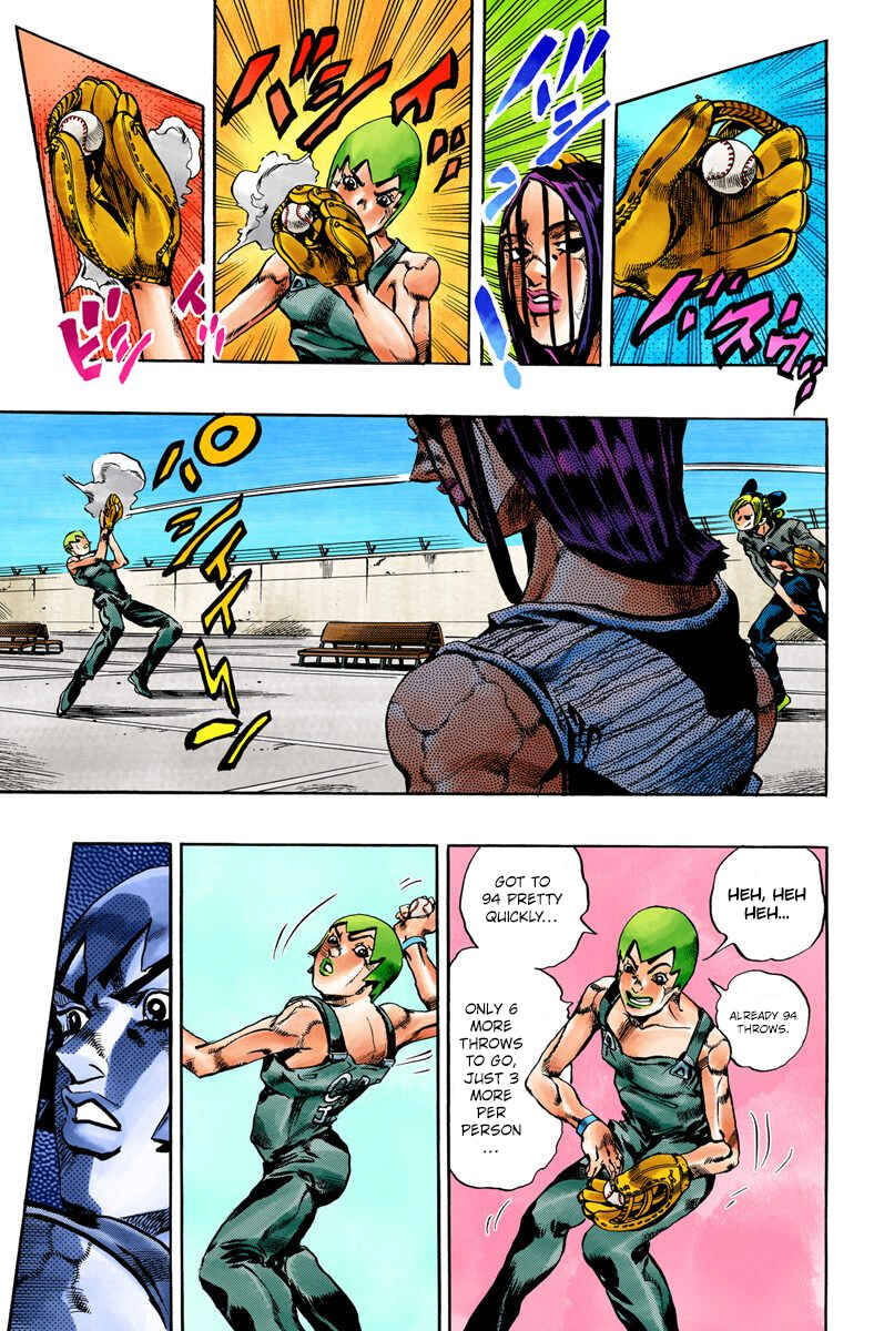 Page 8 Chapter 35 JoJos Bizarre Adventure, Part 6: Stone Ocean (Official Colored)