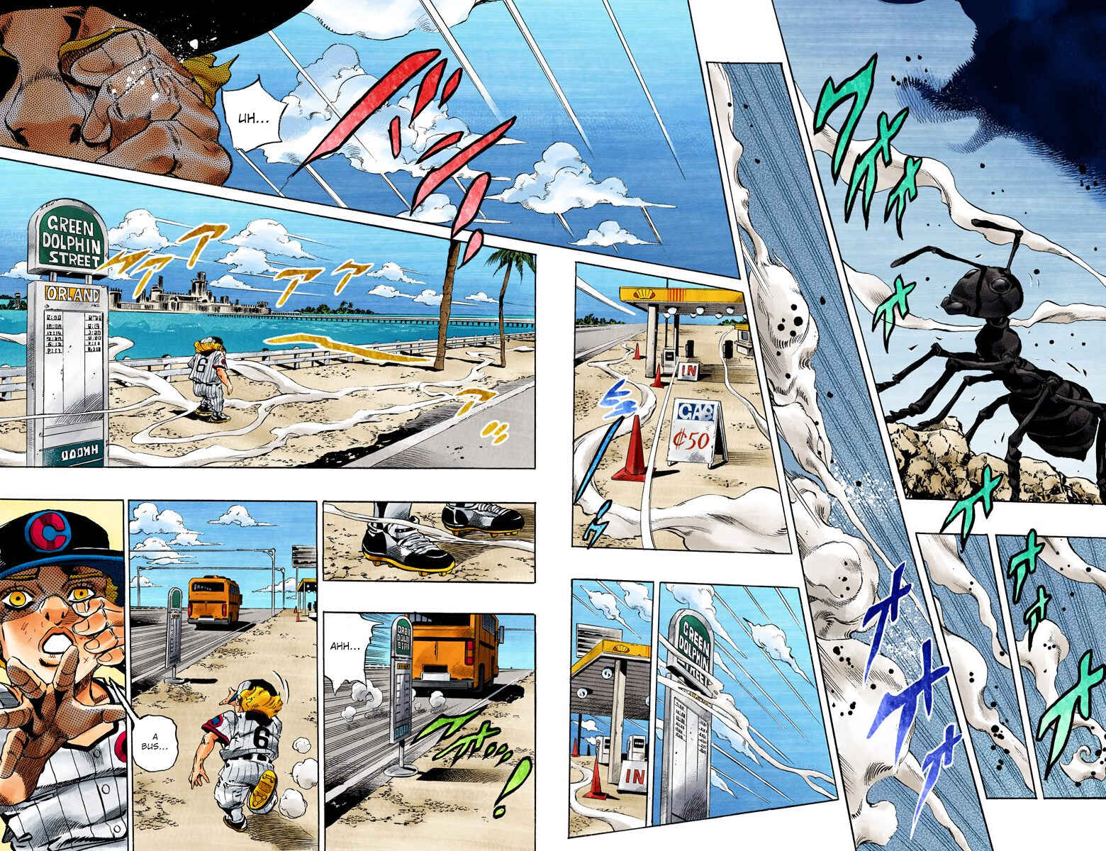 Page 12 Chapter 158 JoJos Bizarre Adventure, Part 6: Stone Ocean (Official Colored)