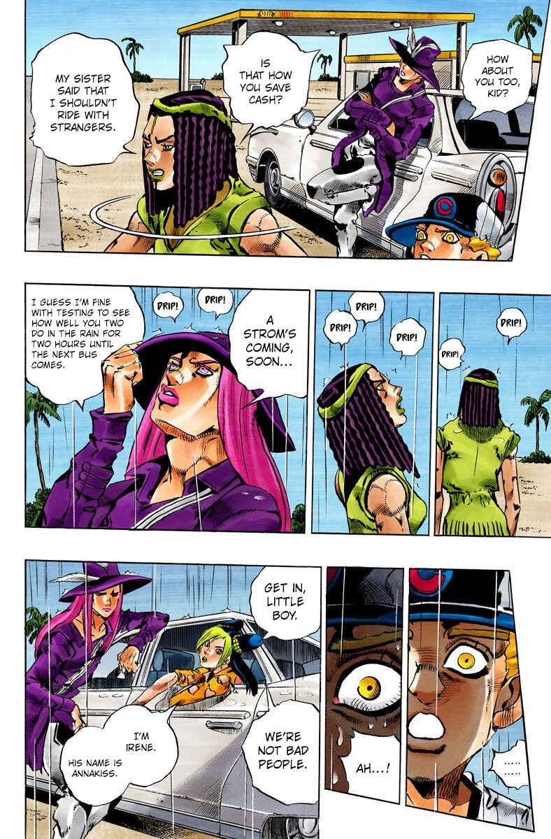 Page 15 Chapter 158 JoJos Bizarre Adventure, Part 6: Stone Ocean (Official Colored)