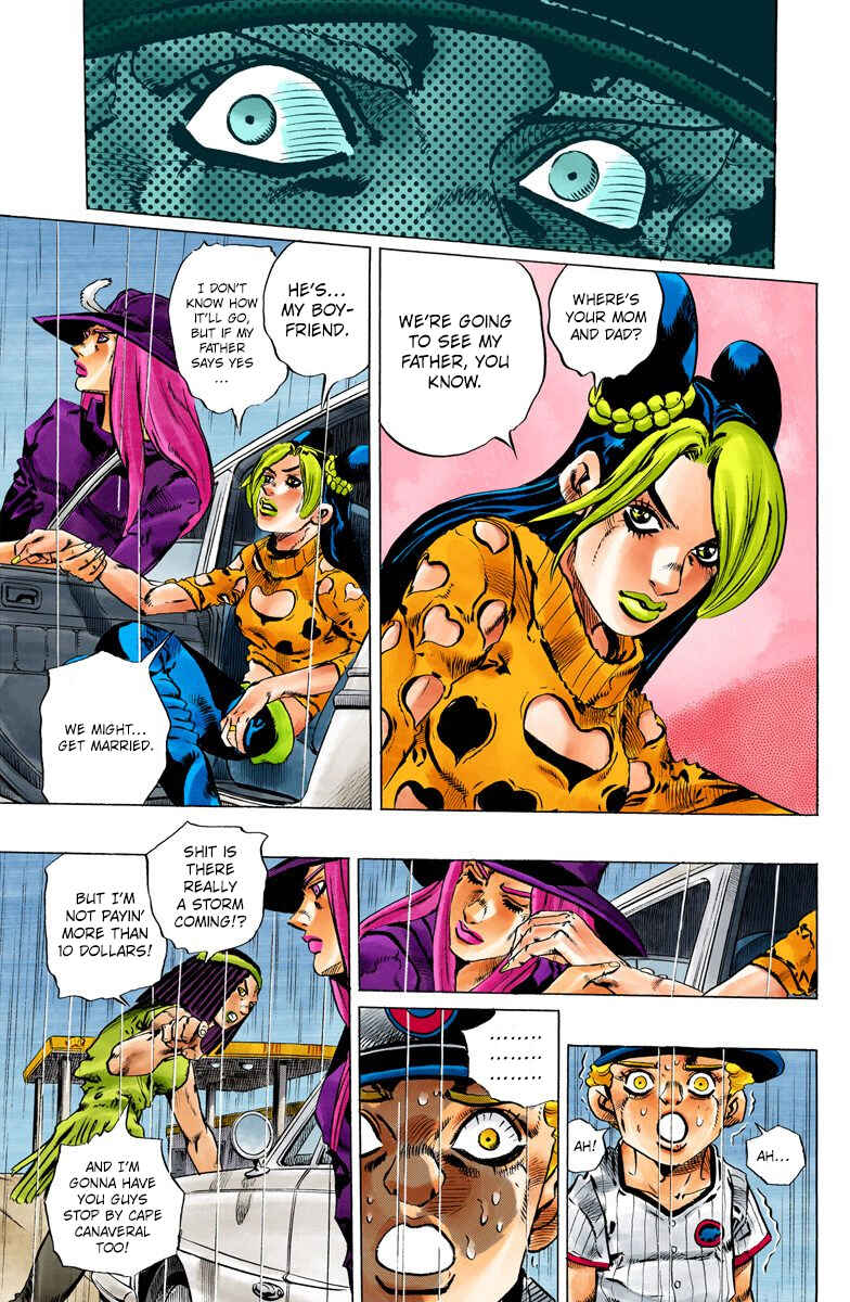 Page 16 Chapter 158 JoJos Bizarre Adventure, Part 6: Stone Ocean (Official Colored)
