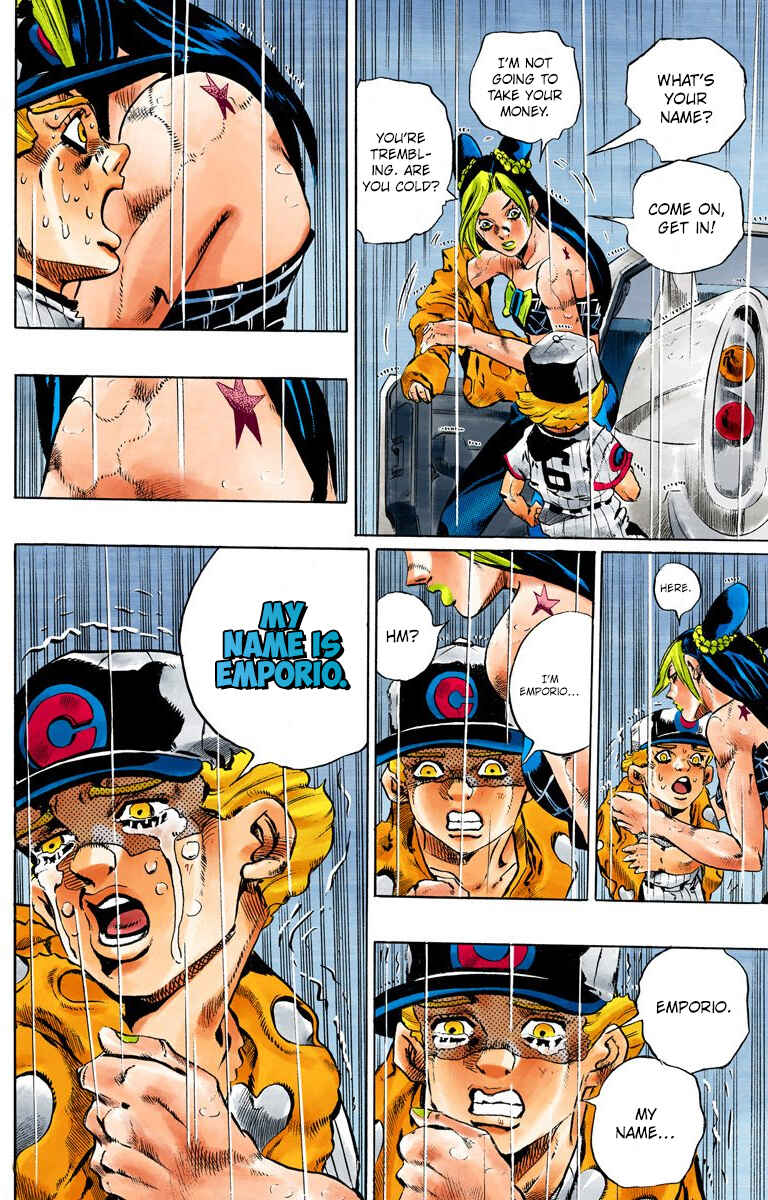 Page 17 Chapter 158 JoJos Bizarre Adventure, Part 6: Stone Ocean (Official Colored)