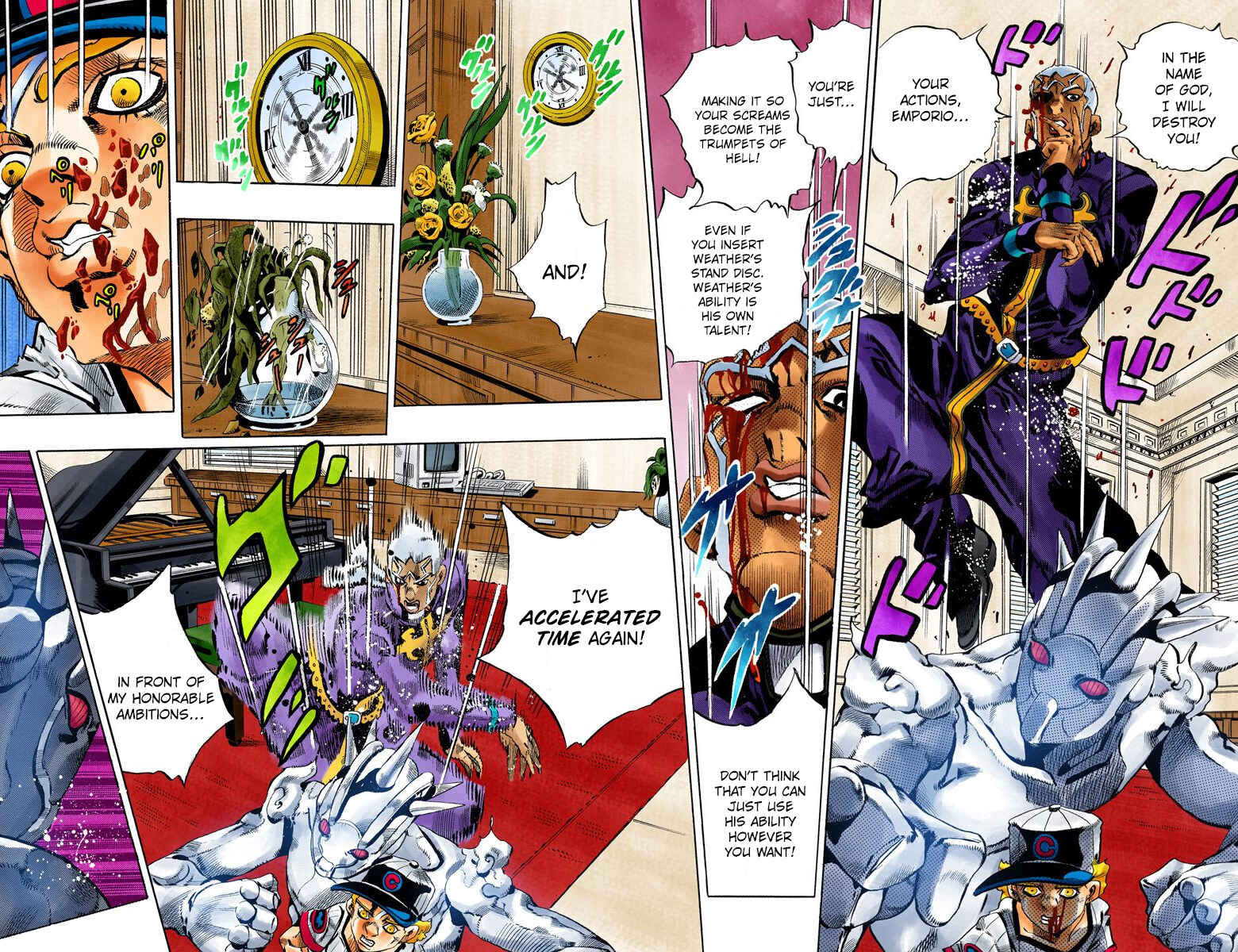 Page 2 Chapter 158 JoJos Bizarre Adventure, Part 6: Stone Ocean (Official Colored)
