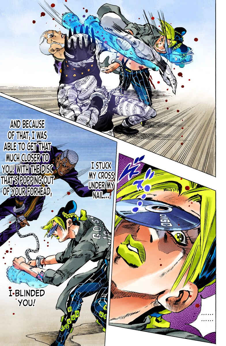 Page 11 Chapter 94 JoJos Bizarre Adventure, Part 6: Stone Ocean (Official Colored)