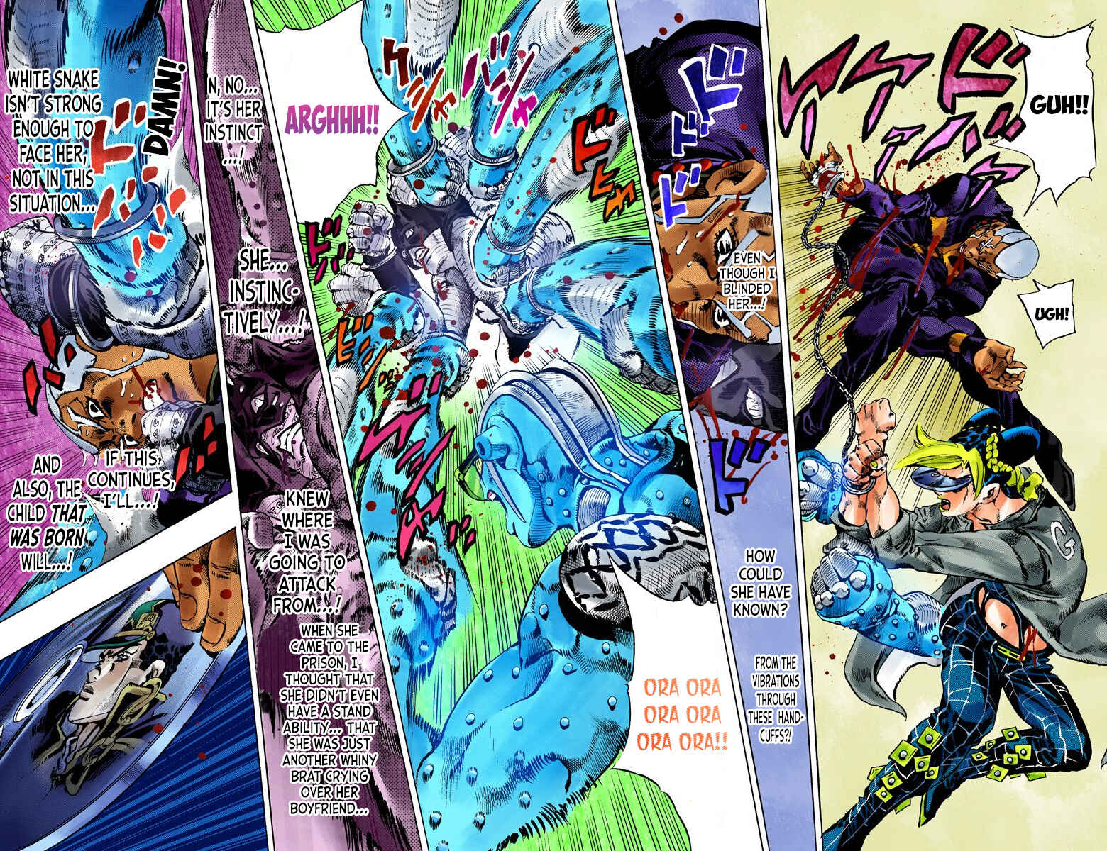 Page 13 Chapter 94 JoJos Bizarre Adventure, Part 6: Stone Ocean (Official Colored)