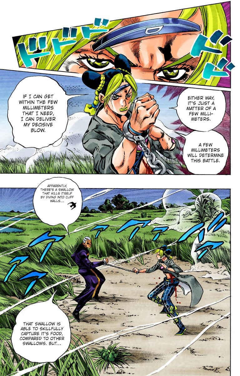 Page 7 Chapter 94 JoJos Bizarre Adventure, Part 6: Stone Ocean (Official Colored)