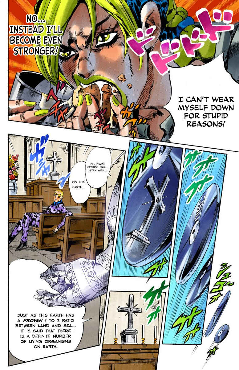 Page 9 Chapter 58 JoJos Bizarre Adventure, Part 6: Stone Ocean (Official Colored)