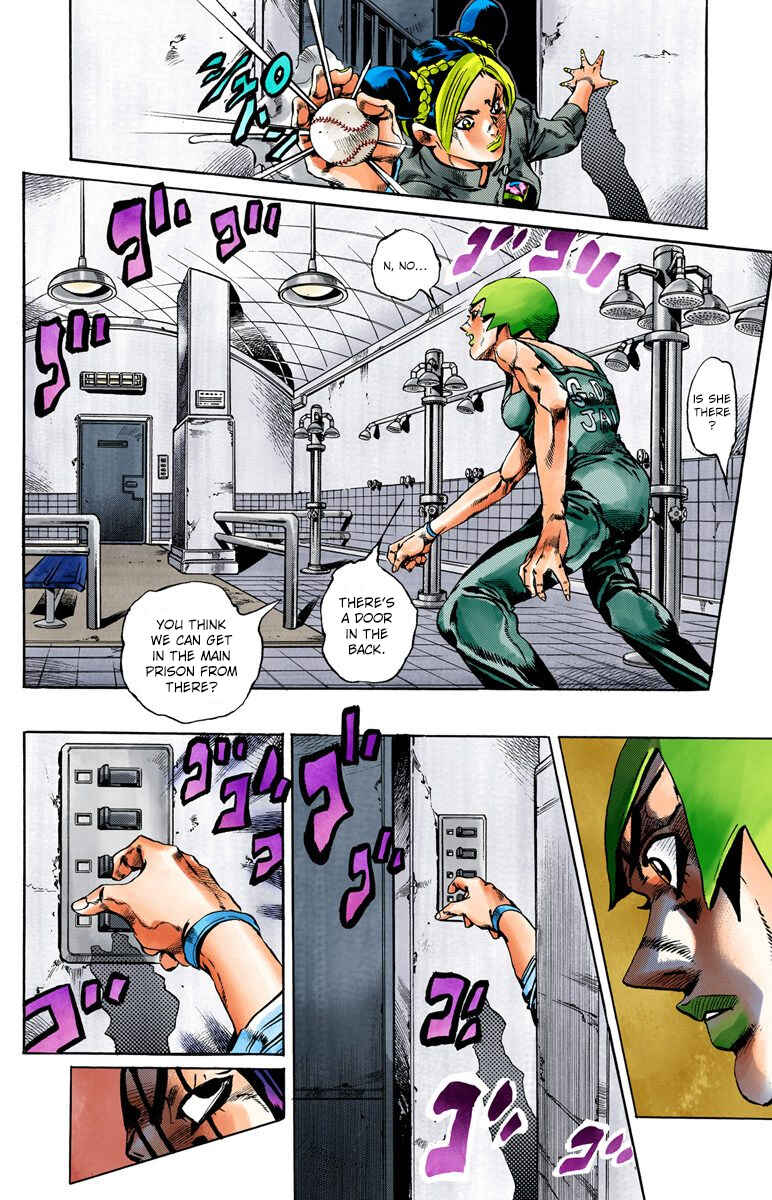 Page 14 Chapter 37 JoJos Bizarre Adventure, Part 6: Stone Ocean (Official Colored)