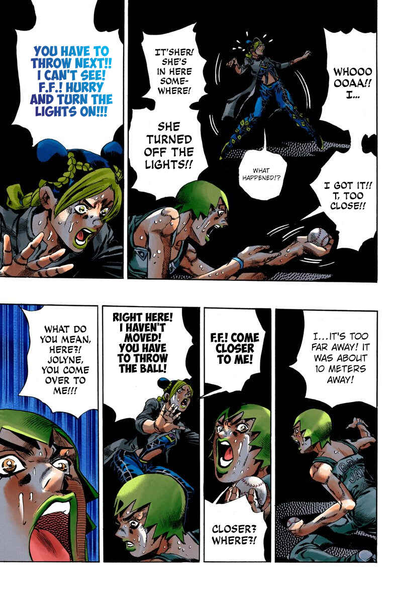 Page 19 Chapter 37 JoJos Bizarre Adventure, Part 6: Stone Ocean (Official Colored)