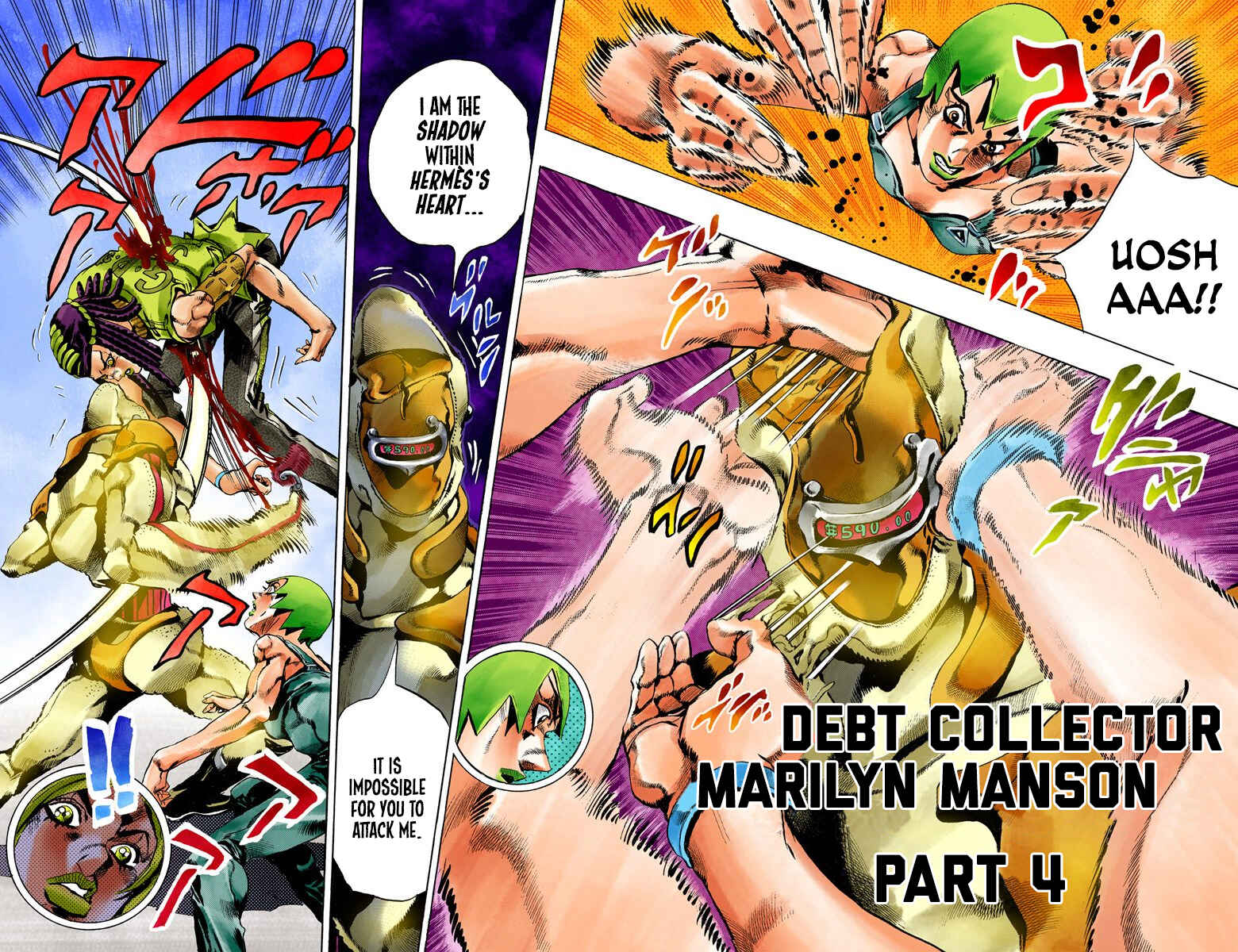 Page 3 Chapter 37 JoJos Bizarre Adventure, Part 6: Stone Ocean (Official Colored)
