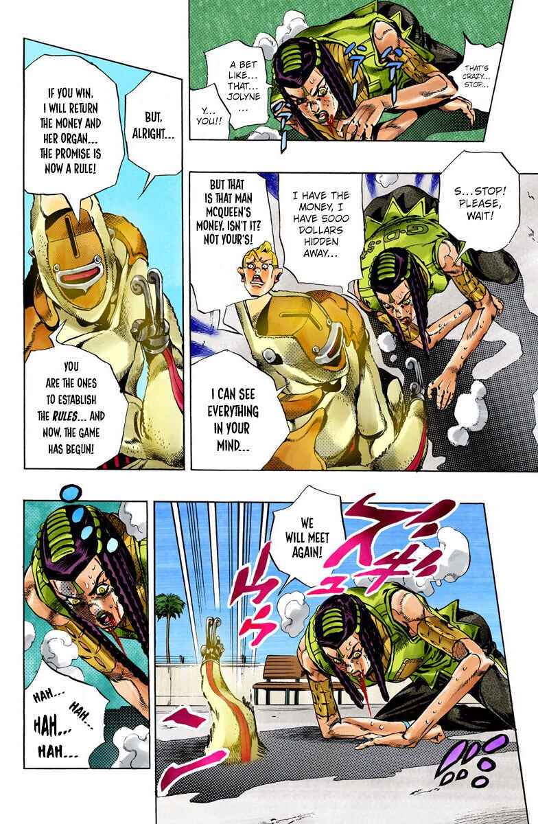 Page 8 Chapter 37 JoJos Bizarre Adventure, Part 6: Stone Ocean (Official Colored)